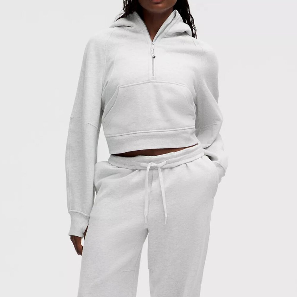 Scuba Oversized Half-Zip Hoodie